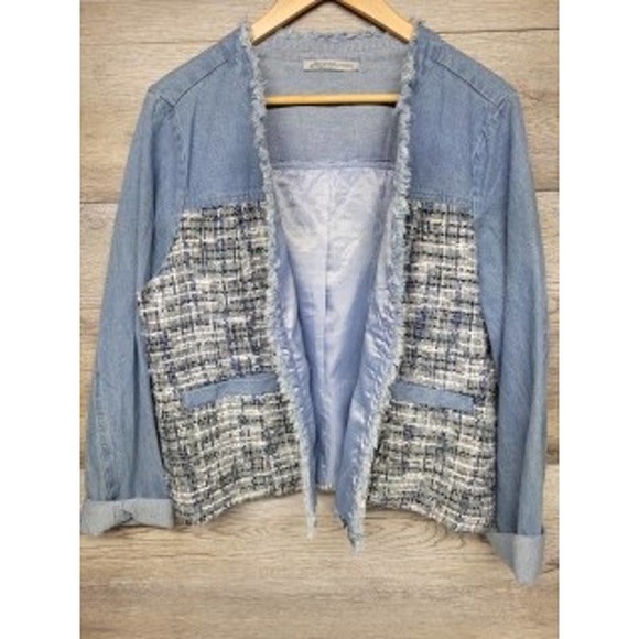 Arianna by Howard's Jacket. Open Front L/XL - Picture 3 of 4